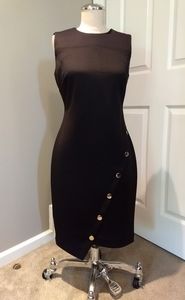 Tommy Hilfiger black "scuba"  style sheath